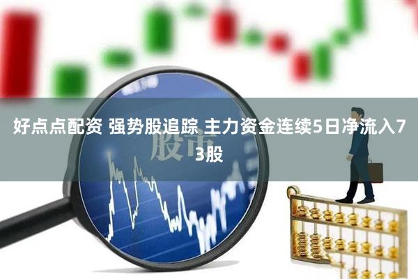 好点点配资 强势股追踪 主力资金连续5日净流入73股